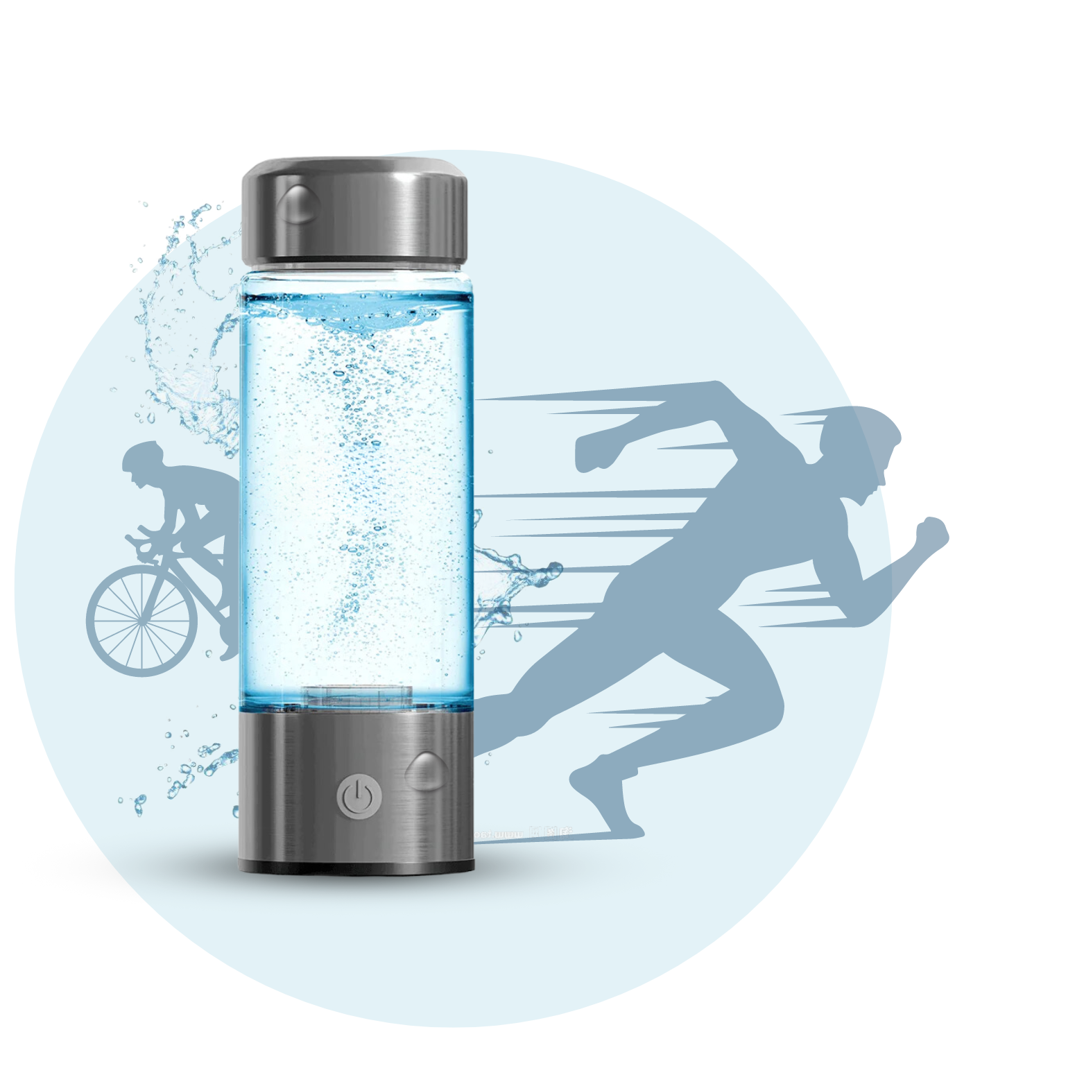ActiWell™ Hidrogénes Víz Készítő Palack – ActiWell Magyarország